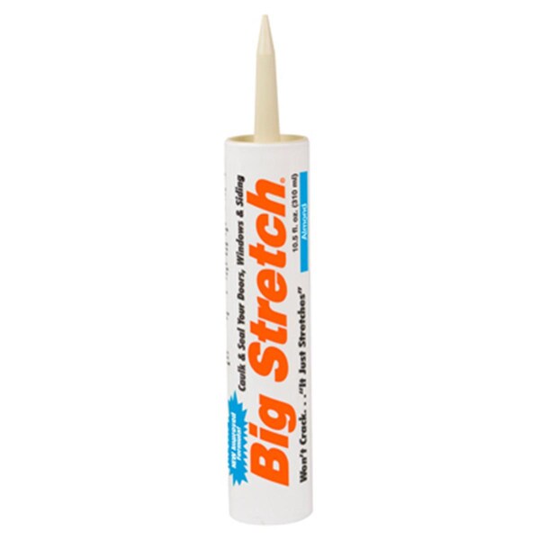 Sashco Sealants 10002 10.5 oz. Acrylic Rubber Sealant- Almond - 347567