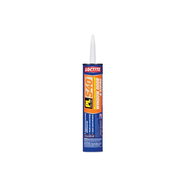 Loctite Sealant PL S40 White Polyurethane Door, Siding and Window 10 oz White - 1618182
