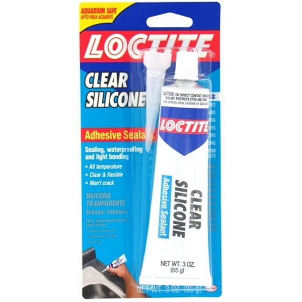 Henkel /osi Sealants  3 Oz Superflex Clear RTV Silicone Adhesive Seala - 908570 3OZ