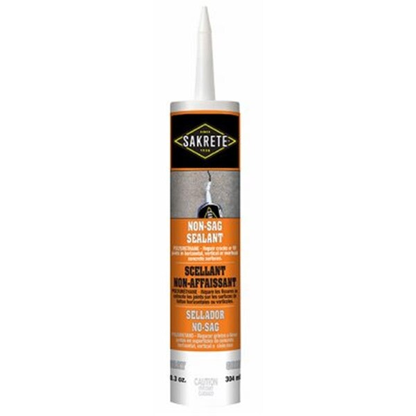 Sakrete 10.3 oz Tube Polyurethane Non-Sag Sealant Repair Caulk - 236159