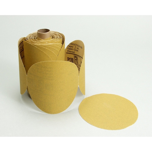 3M Stikit Paper Disc Roll 236U 5 X NH Aluminum Oxide P100 100 discs per roll - 7000028098