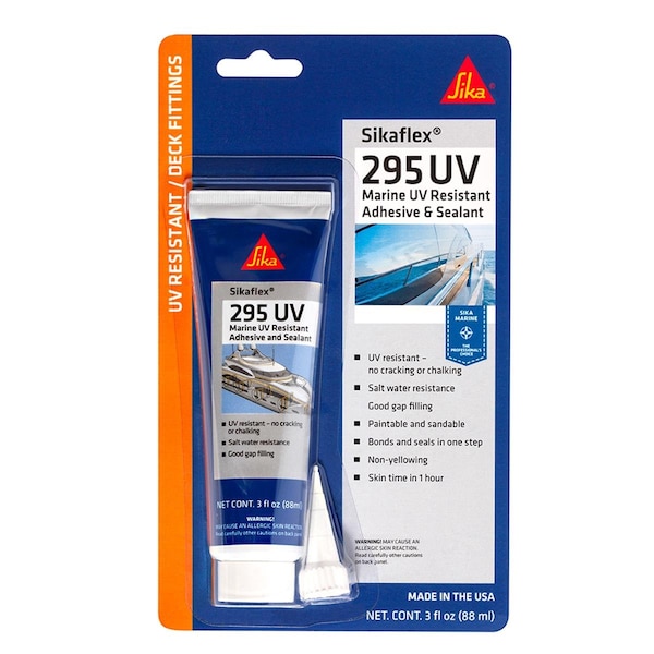 Powerhouse 3 oz flex 295 UV Sealants Tube, White - PO3453217