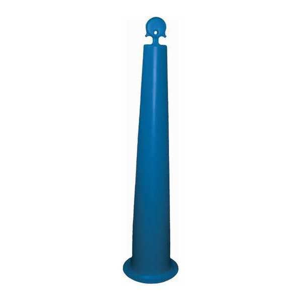 Cortina Safety Products Channlizer Cones, Plain, Blue, 42" - 03-770-42B-P