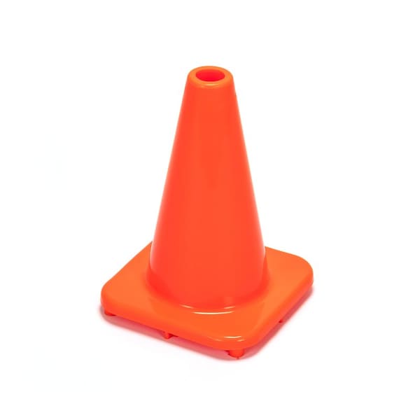 Home Plus Home Plus Orange Safety Cone 12 in. H X 8.3 in. W - HD0200