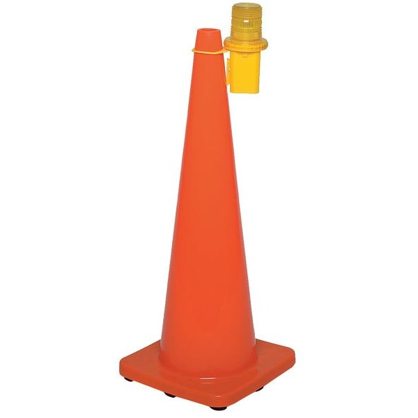 Cortina Safety Products Cone Light, 4 In., 6V Lantern Battery - 03-10-CLG