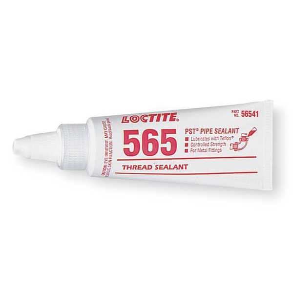 Loctite Pipe Thread Sealant 8.5 fl oz, Tube, 565, Off White, Paste - 88552