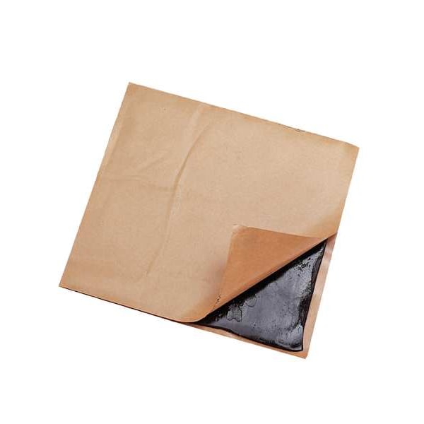 Zoro Select Adhesive Pads, Butyl, 3/16 in Height, 8 in Length, 0.7 lb, Black - 80BUTYL100