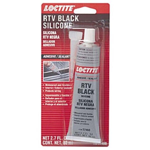 Loctite Loctite LOC37460 RTV Silicone Black Adhesive Sealant- 80ml Tube - LOC37460