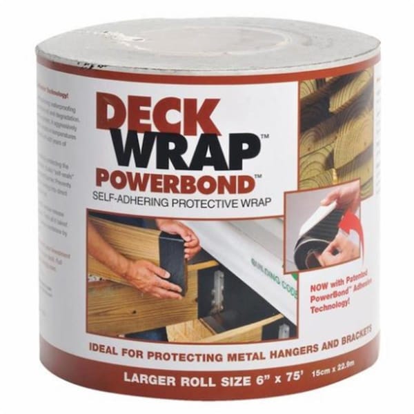 Mfm Building Products 6 in x 75 ft Deck Wrap Power Bond 6 Per Rolls - 54106