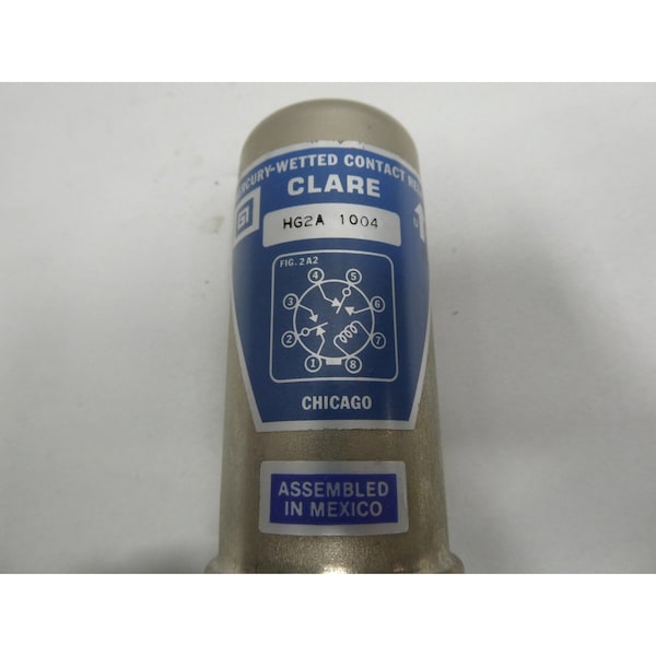 Clare CP Relé de conexión húmeda con mercurio para instrumentos generales, enchufable - HG2A1004