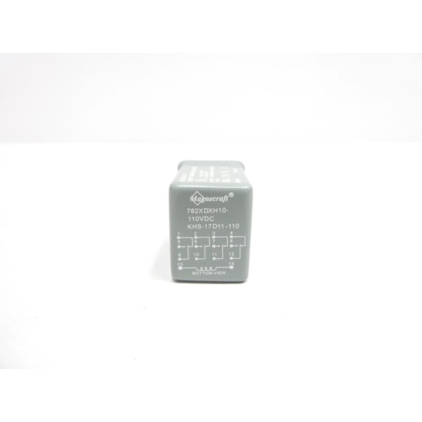 Relevador de enchufe de 110V-CD Magnecraft - 782XDXH10-110VDC KHS-17D11-110
