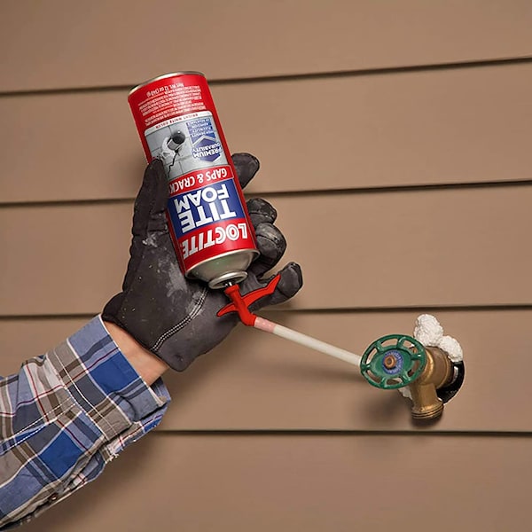 Loctite Loctite TiteFoam White Polyurethane Foam Foam Foam Sealant 12 oz - 1988753