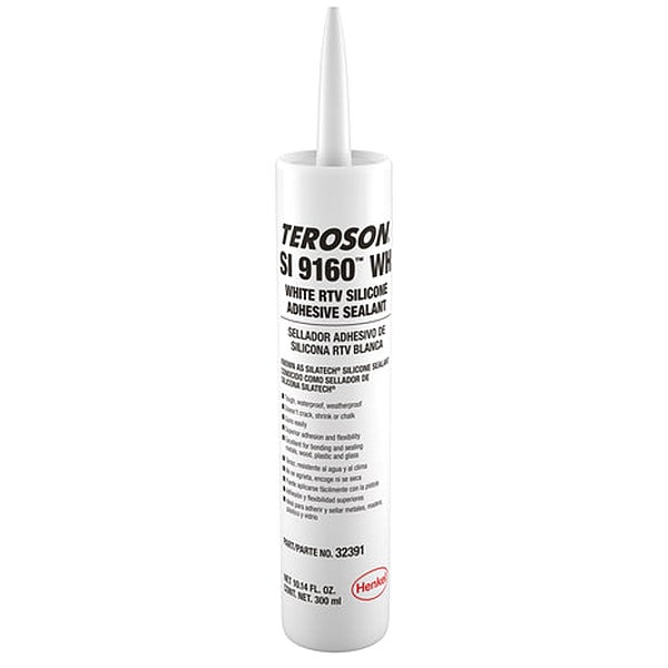 Loctite Industrial Grade Gasket Sealant, 10.15 oz, White, Temp Range -60 to 400 Degrees F - 475374