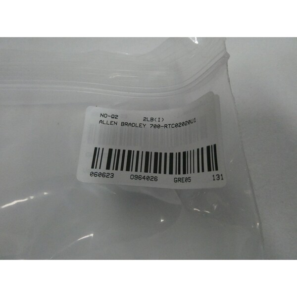 Temporizador de retardo de tiempo Allen Bradley 110/120V-Ac 120V-Dc - 700-RTC02020U1