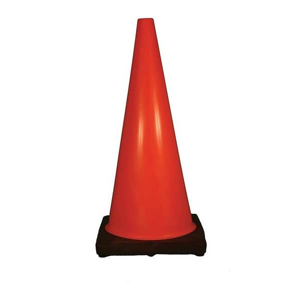 Cortina Safety Products CONE 28IN RED/ORANGE W/BLACK BASE - 03-500-07