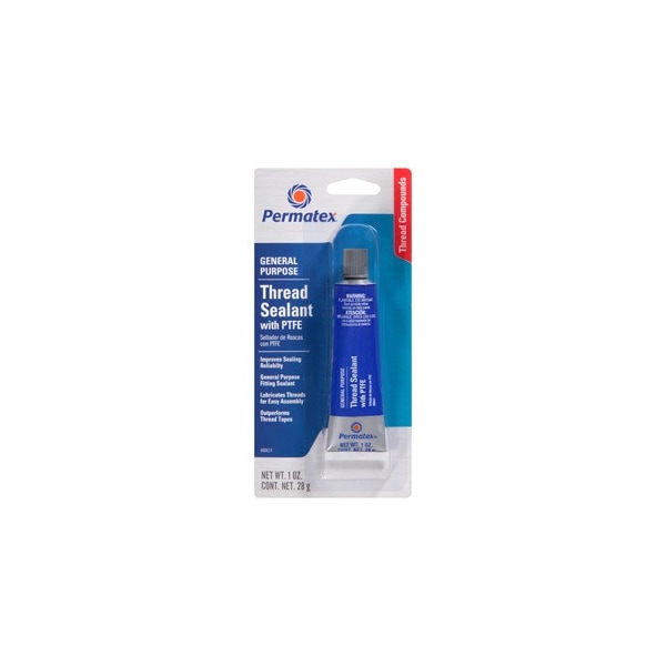 Permatex Permatex Automotive No 14 Thread Sealant W/Teflon 1oz Carded - 80631