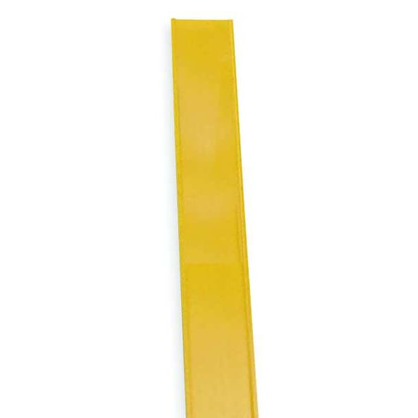 Zoro Select Nonreflective Marking Stake, Reinforced Polymer, Non-Reflective, 66 in Height, 2.2 lb., Yellow - 96951