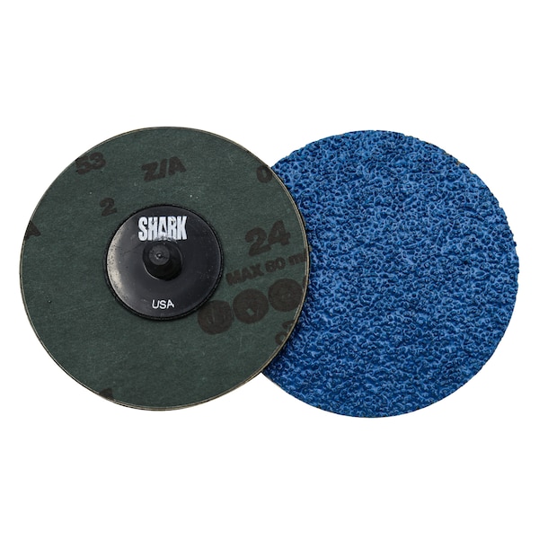 Shark Industries 3" 24 Grit Zirconia Mini Grinding Discs - 25 Pk - 13250