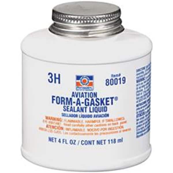 Permtx-Lockt 80019 Form-A-Gasket No. 3 Sealant- 4 Oz. - P13-80019