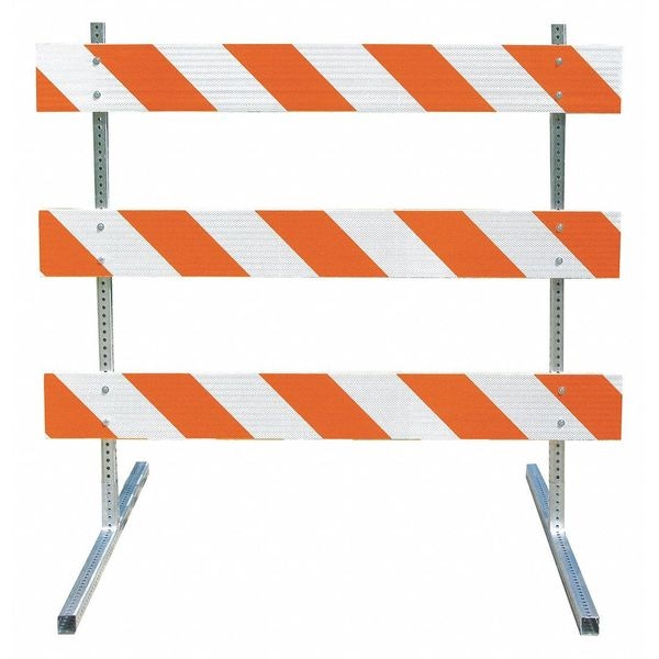 Plasticade Barricade, Type III, Telpsar, 8 ft., DS HIP - 3508-HIP-LR-DRILL-KIT