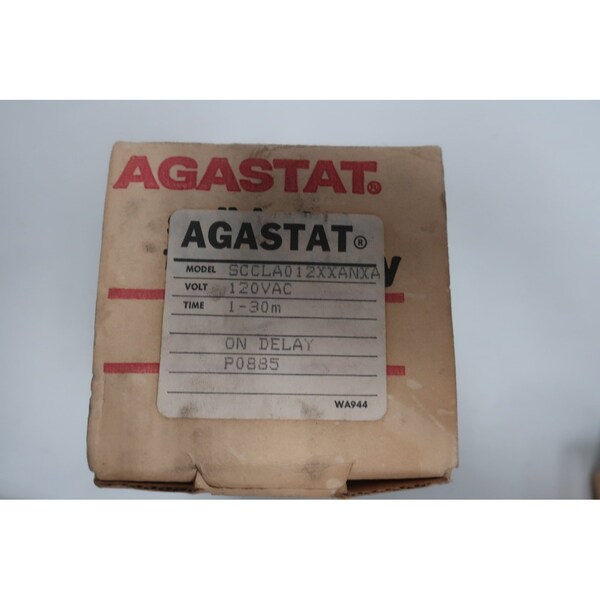 Relé de retardo de tiempo Agastat 1-30Min 120V-AC - SCCLA012XXANXA