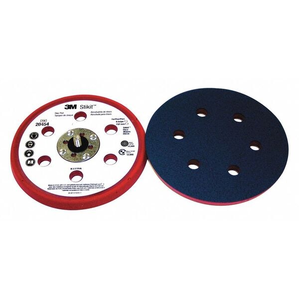 3M Low Profile Dsc Pad, 20454, 6inx3/8inx5/16-24 Extrnl, D/F, 10/pk - 20454