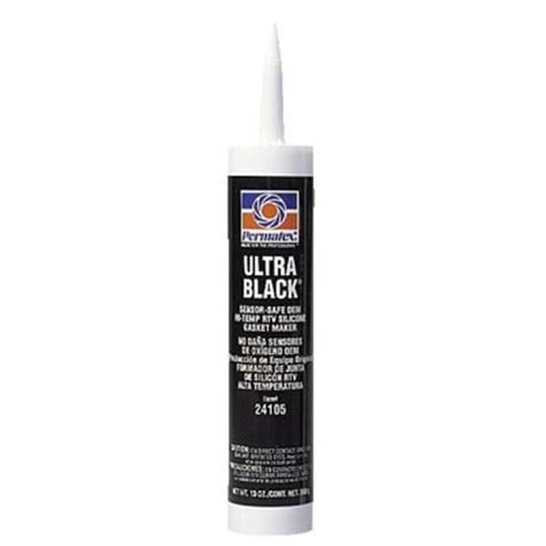 Permtx-Lockt Ultra Black Maximum Oil Resistance Rtv Silicone Gasket Maker - P13-24105