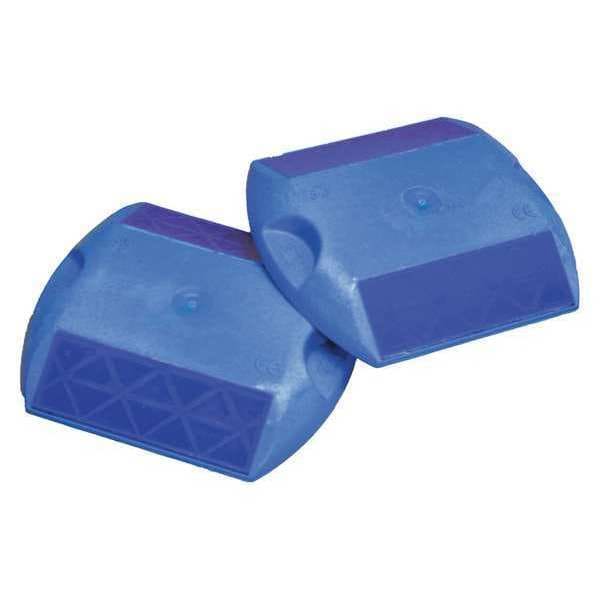 3M Pavement Marker, Blue, 4" L, PK100 - RPM-295-2B
