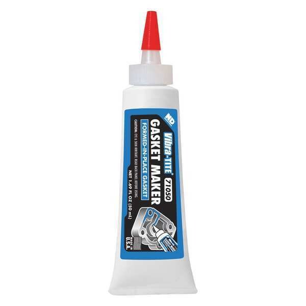 Vibra-Tite Anaerobic Gasket Sealant, 50 mL, Pink, Temp Range -65 to 400 Degrees F - 71050