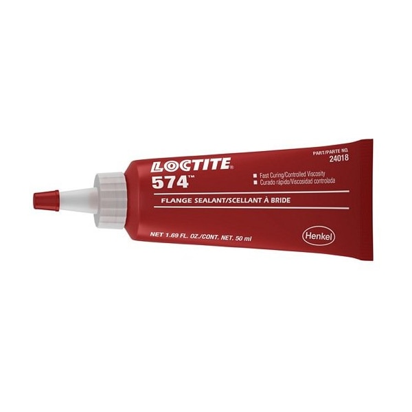 Henkel Gasketing, Anaerobic, Metal Flange Rigid, 50 Ml - 574 50ML IDH 230649