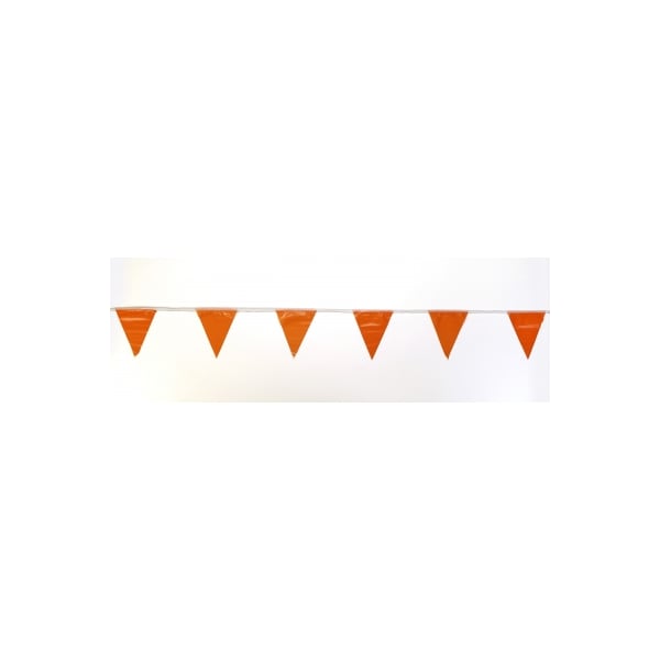 Mutual Industries Flag, Orange, 2in Wide x 100ft Length, Plastic - 15991-45-100