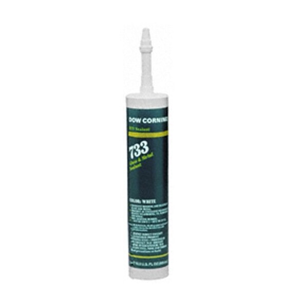 Dow Corning Gasketing, RTV Silicone, Multipurpose, Clear, 10.1 Oz - 733 CLEAR 10.1OZ CTG