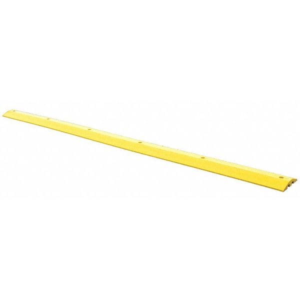 Plastics R Unique Speed Bump, Plastic, 2 in Height, 144 in Length - 210144SBY-LAGS