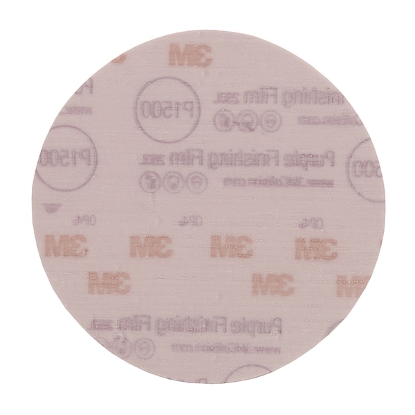 3M 3M Red Finishing Film Abrasive Disc, 01104, 6 in, P1000, 4PK - 260L