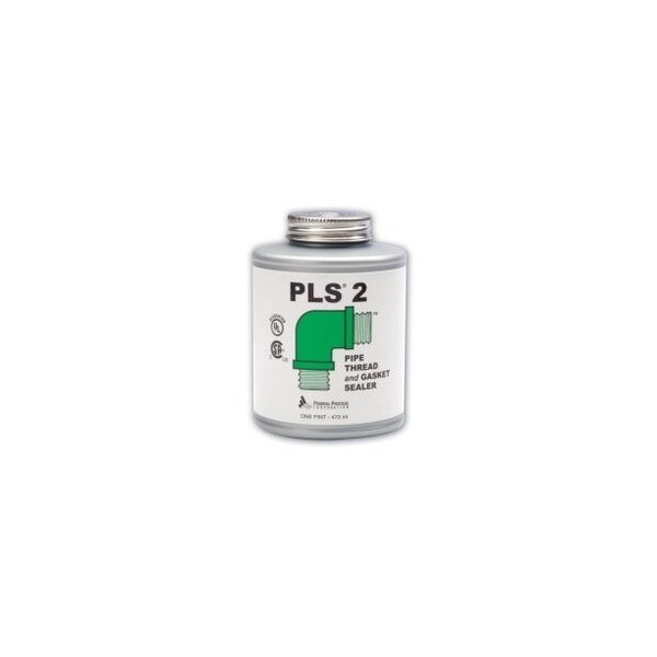 Midland Industries PREMIUM THREAD AND GASKET SEALER WITH BRUSH, 14 PT, LIQUID, GRAY, 144 - 983110
