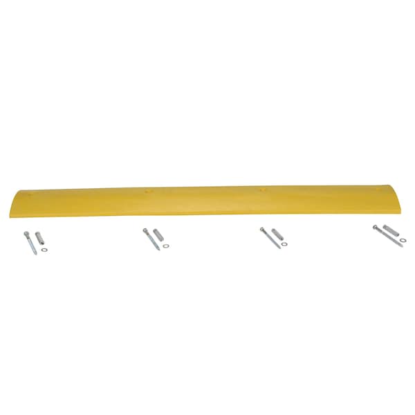Vestil Speed Bump, 2 1/4 in Height, 70 1/2 in Length, Yellow - SBD-72