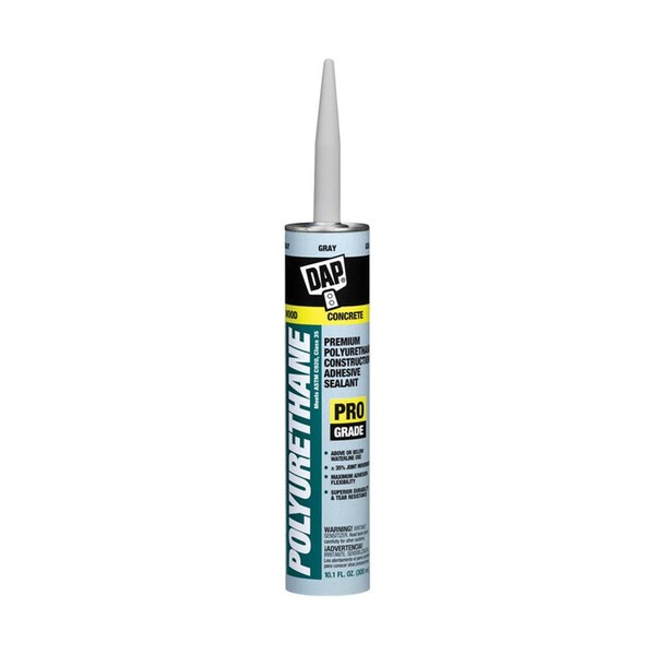 Dap Pro Grade Gray Polyurethane Construction Sealant; 10.1 oz - Case of 12 - 1836725