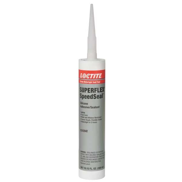 Loctite Watertight in 2 hrs., Fast Dry Gasket Sealant, 300 mL, Clear, Temp Range -40 to 250 Degrees F - 1311327