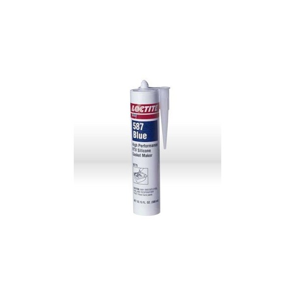 Loctite Silicone Sealant, 587TM Blue, High Performance RTV Silicone Gasket Maker 300 ml Cartridge - LOC58775