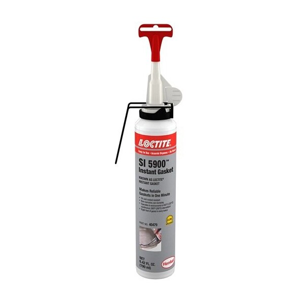Henkel Gasketing, RTV Silicone, Non Corrosive, 190 Ml - SI 5900 190ML IDH 743913