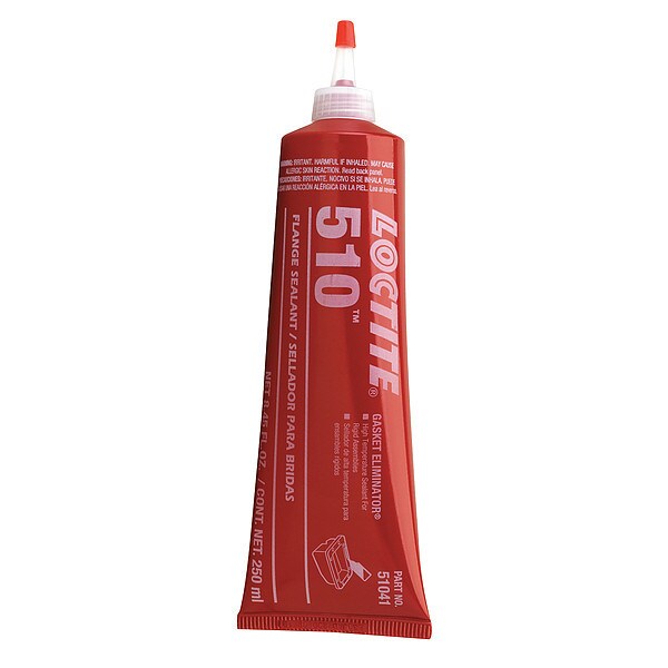 Loctite Anaerobic Anaerobic Gasket Maker, 250 mL, Pink, Temp Range -65 to 400 Degrees F - 234225