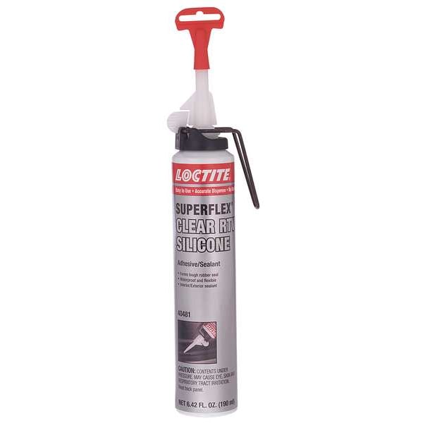 Loctite General Purpose Gasket Sealant, 190 mL, Clear, Temp Range -65 to 450 Degrees F - 743915
