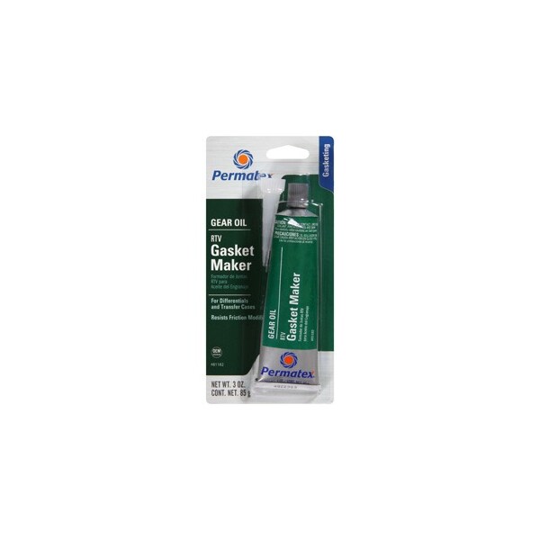 Permatex Permatex Auto Gear Oil RTV Sealant 3 oz carded tube - 81182