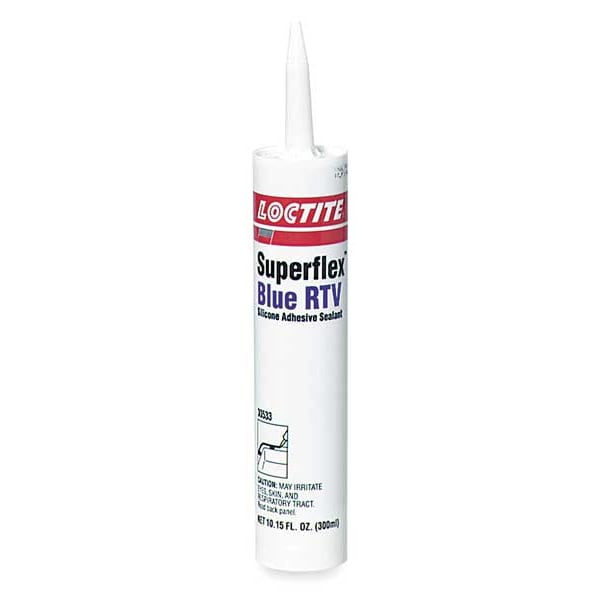 Loctite Shrink-Resistant, Coats Precut Gaskets Gasket Sealant, 300 mL, Blue, Temp Range -65 to 500 Degrees F - 270639