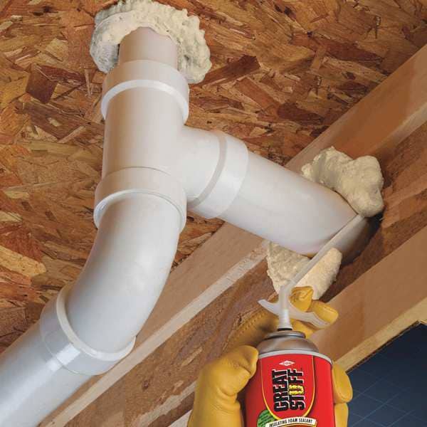 Great Stuff Insulating Spray Foam Sealant, 12 oz, Aerosol Can, Cream, R-3.7 Insulation Value - 00157901