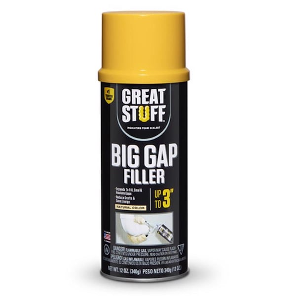 Great Stuff Great Stuff Big Gaps Ivory Polyurethane Insulating Foam Sealant 12 oz - 157906