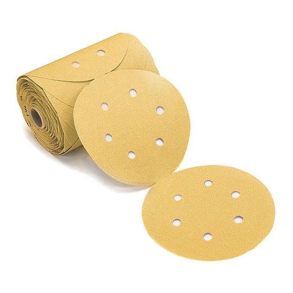 Mirka PSA Vacuum, Disc Roll, 6", 6H P320, PK100 - 23-343-320