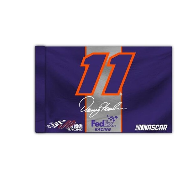 R & R Imports R & R Imports FLG-N-DH20 3 x 5 in. Denny Hamlin No.20 Flag - FLG-N-DH20