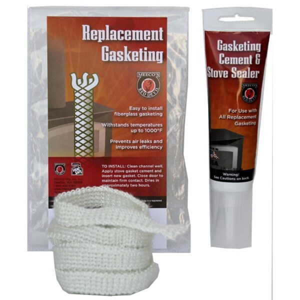 Meeco Mfg Gasket Tape Kit 0625 in x 6 ft with Cement - 3053K