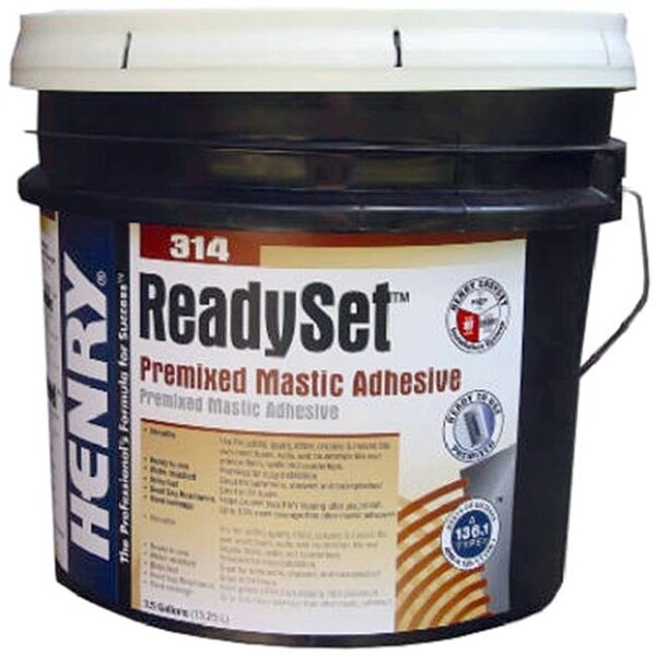 Ww Henry WW Henry 12257 No. 314 Premixed Mastic Adhesive - 160838